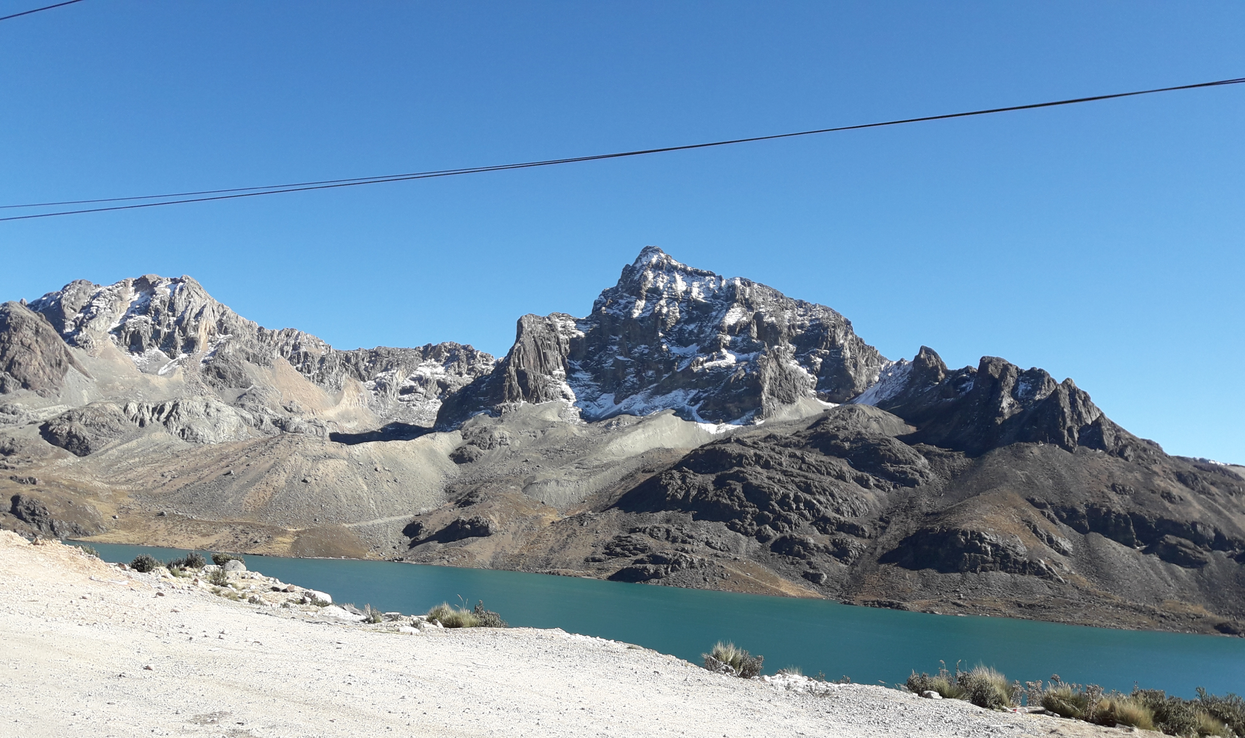 Laguna Huascocha, Peruvian Alps