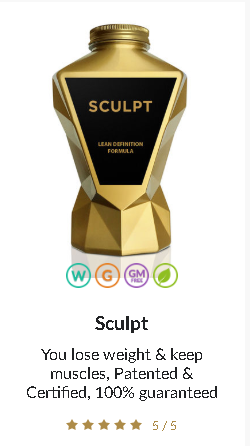 Sculpt You lose weight & keep muscles, Patented & Certified, 100% guaranteed