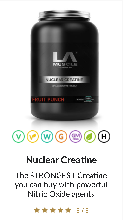 Nuclear Creatine The STRONGEST Creatine you can buy with powerful Nitric Oxide agents