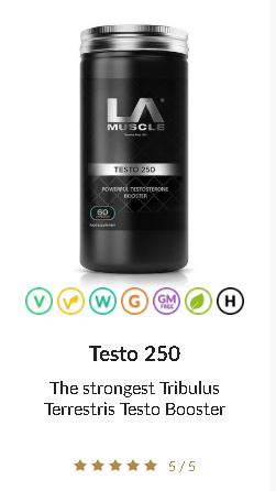 Testo 250 The strongest Tribulus Terrestris Testo Booster