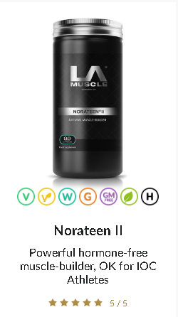 Norateen II Powerful hormone-free muscle-builder, OK for IOC Athletes